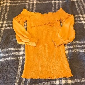 Missguided off the shoulder dress